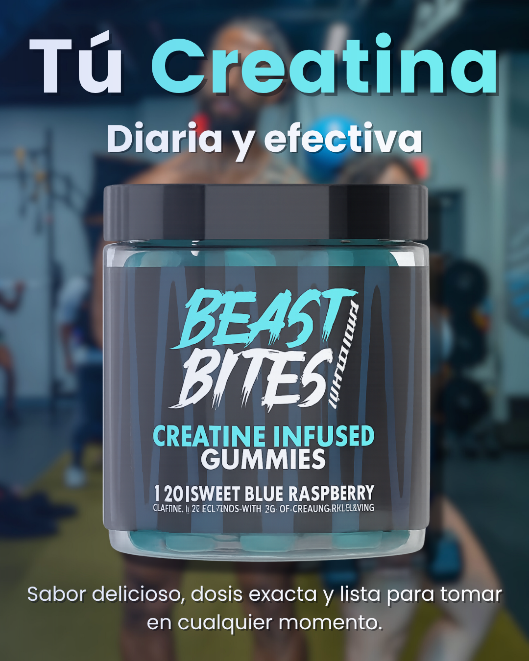 BEAST BITE GOMAS DE CREATINA