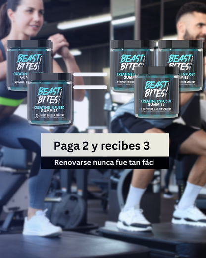 BEAST BITE GOMAS DE CREATINA