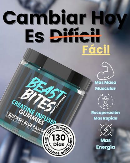 BEAST BITE GOMAS DE CREATINA