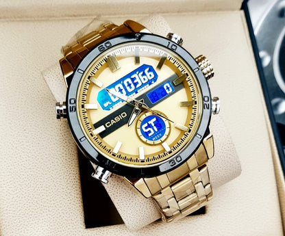 RELOJ CASIO DOBLE HORA R4